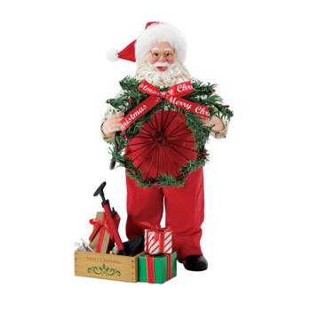 Gift Possible Dreams Tuned by Santa Figurine Book