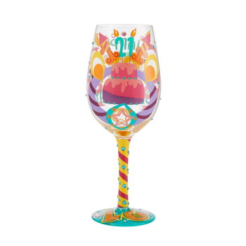 Gift Lolita Happy 21tt Birthday Wine Glass Book