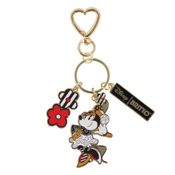 Gift Disney Britto Midas Minnie Mouse Key Chain Book