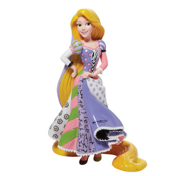 Gift Disney Britto Rapunzel Figurine Book