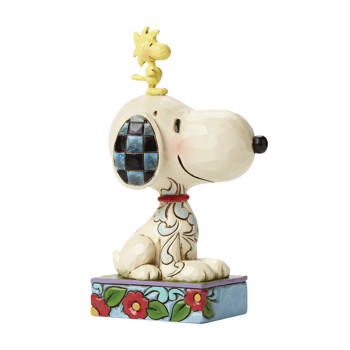 Gift Peanuts by Jim Shore Personality Poses Snoopy & Woodstock Figurine Book