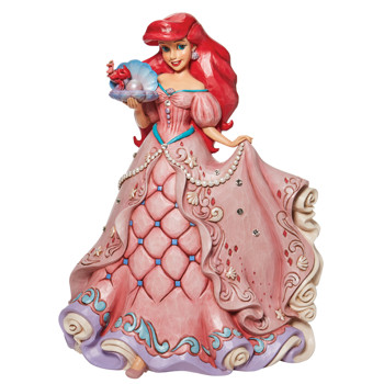 Gift Disney Traditions Ariel Deluxe 2nd in Series Figurine Book