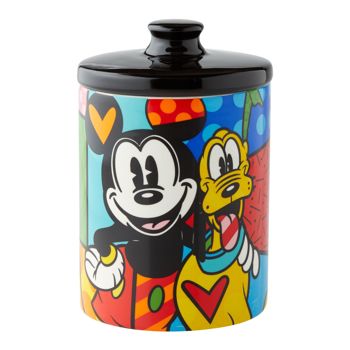 Gift Disney Britto Mickey & Pluto Canister Book