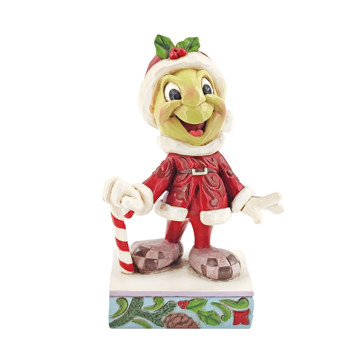 Gift Disney Traditions Jiminy Santa PP Figurine Book