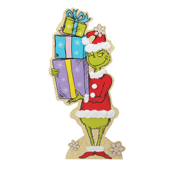 Gift Flourish Grinch Easel Décor Easel Book