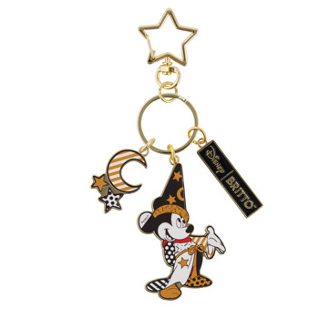 Gift Disney Britto Midas Sorcerer Mickey Key Chain Book