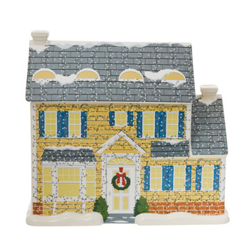Gift Christmas Vacation House Cookie Jar Book