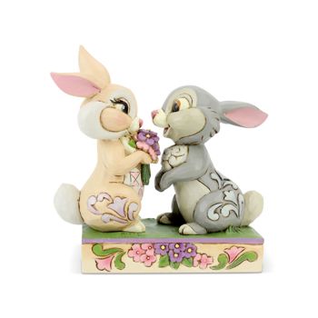 Gift Disney Traditions Thumper and Blossom Figurine Book