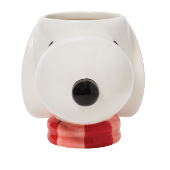 Gift Peanuts Snoopy Sculpted Mug Book