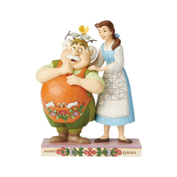 Gift Belle and Maurice the Inventor Figurine Book