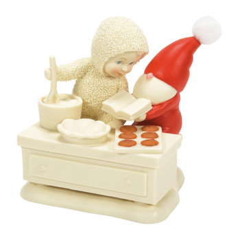 Gift Snowbabies Gnome Recipe Needed Figurine Book