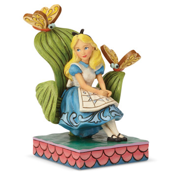 Gift Alice In Wonderland Figurine Book