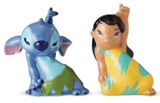 Gift Disney Lilo and Stitch Salt and Pepper Shakers Book