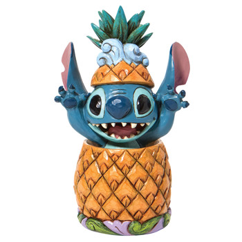 Gift Disney Traditions Stitch in a Pineapple Figurine Book