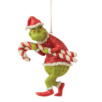 Gift Grinch Candy Canes Ornament Book