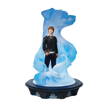 Gift Wizarding World of Harry Potter Ron & Light Up Patronus Figurine Book