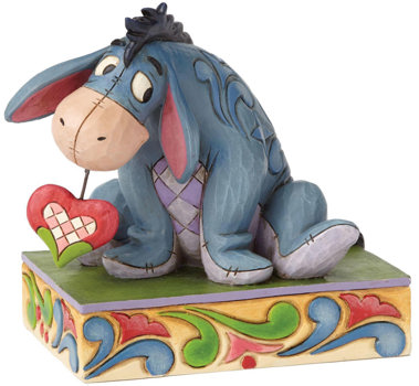 Gift Disney Traditions Eeyore Personality Pose Figurine Book