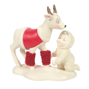 Gift Snowbabies You Stay Warm, I'll Stay Warm Figurine Book