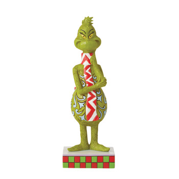 Gift Grinch with Long Scarf Figurine Book