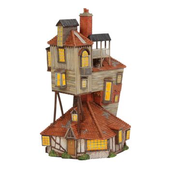 Gift Harry Potter Village The Burrow Lighted Building Book