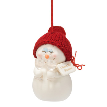 Gift Snowpinions I Need My Glasses Ornament Book