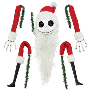 Gift Licensed Possible Dreams Santa Nightmare Before Christmas Tree Topper Book