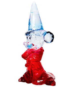 Gift Disney Facets Collection Sorcerer Mickey Figurine Book