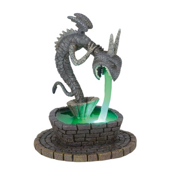 Gift Nightmare Before Christmas Town Square Fountain Village Accessory Book