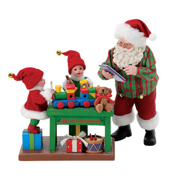 Gift Christmas Possible Dreams Santa In Training Figurine Book