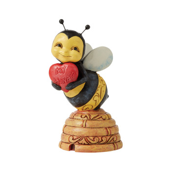 Gift Jim Shore Heartwood Creek Honey Bee with Heart Figurine Book