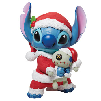 Gift Disney Showcase Big Fig Santa Stitch Figurine Book