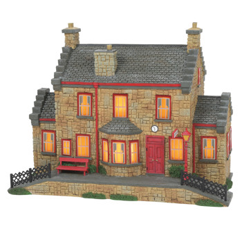 Gift Harry Potter Village Hogsmeade Station Lit House Book