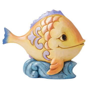 Jim Shore Mini Fish Figurine