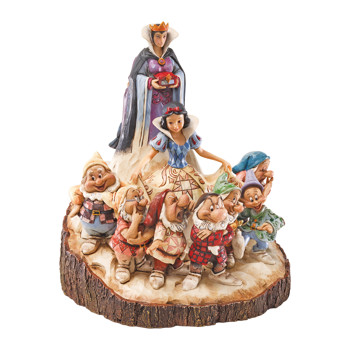 Gift Snow White Carved by Heart Figurine Book