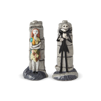 Gift Disney Jack and Sally Salt and Pepper Shakers Book