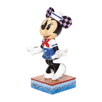 Gift Disney Traditions Minnie Sailor Personality Pose Figurine Book