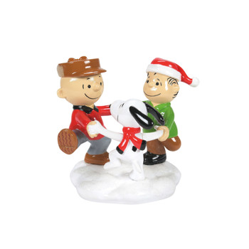Gift Peanuts Village Trio Of Besties Village Accessory Book