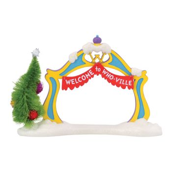 Gift Grinch Archway Village Accessory Book