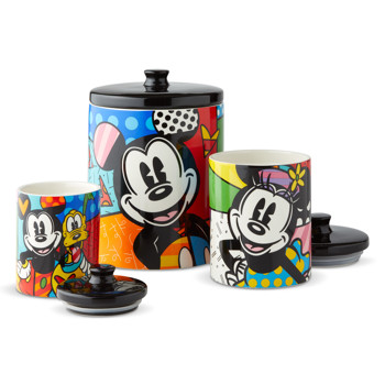 Gift Disney Britto Mickey Mouse Canister Book