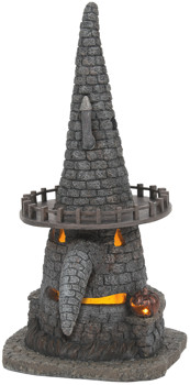 Gift Nightmare Before Christmas Village Witch Tower Lit House Book