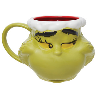 Gift Grinch 24oz Sculpted Mug Book