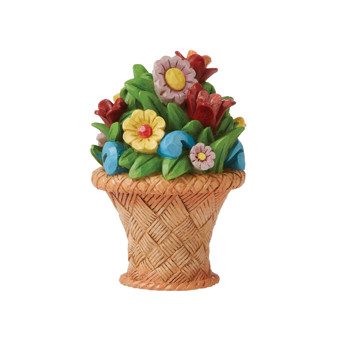 Gift Jim Shore Heartwood Creek Mini Flower Bouquet Figurine Book