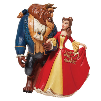 Gift Disney Traditions Beauty and the Beast Enchanted Figurine Book