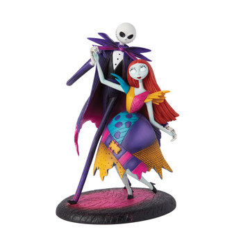 Gift Disney Showcase Jack and Sally Figurine Book