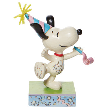 Gift Jim Shore Peanuts Snoopy Birthday Party Animal Book