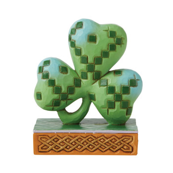 Jim Shore Mini Shamrock Figurine