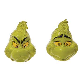 Gift Grinch Salt and Pepper Shakers Book