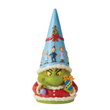 Gift Statue Grinch Gnome Book
