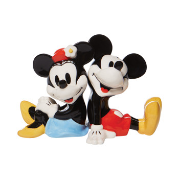 Gift Disney Mickey & Minnie Salt and Pepper Shakers Book