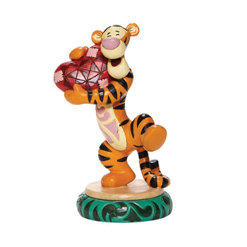 Gift Disney Traditions Tigger Holding Heart Figurine Book